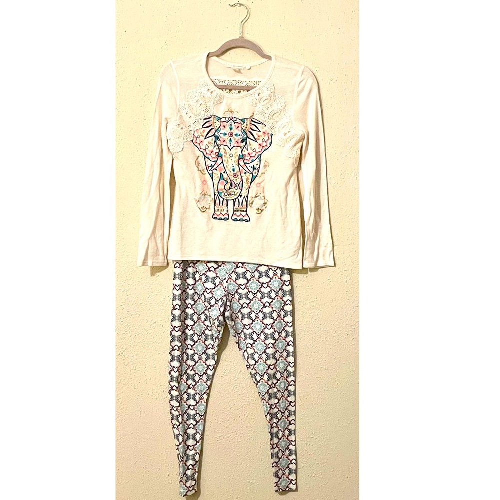 Girls Self Esteem Tee and Leggings Set